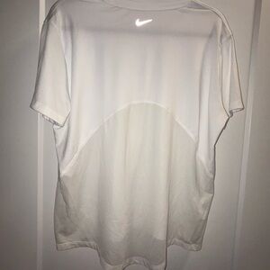 Nike White Dri-FIT Athletic Tee Womens XL